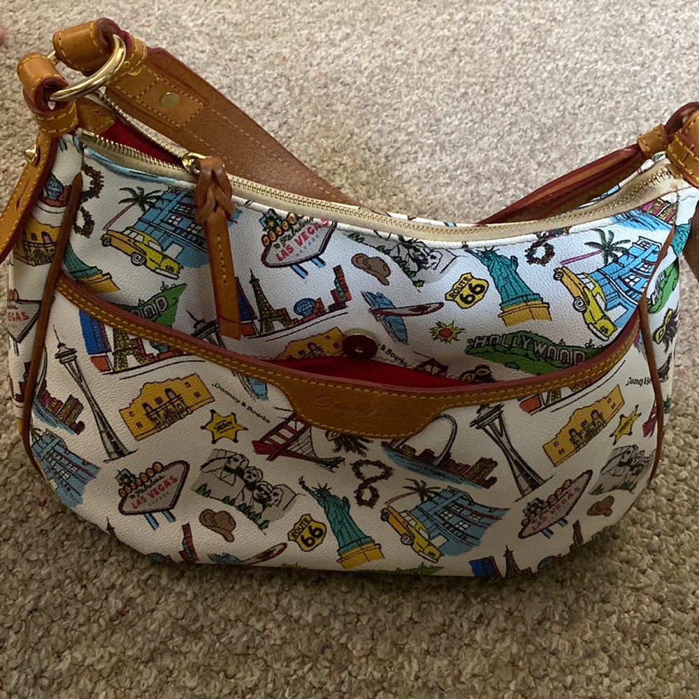 Dooney and Bourke Travel Print Shoulder bag
